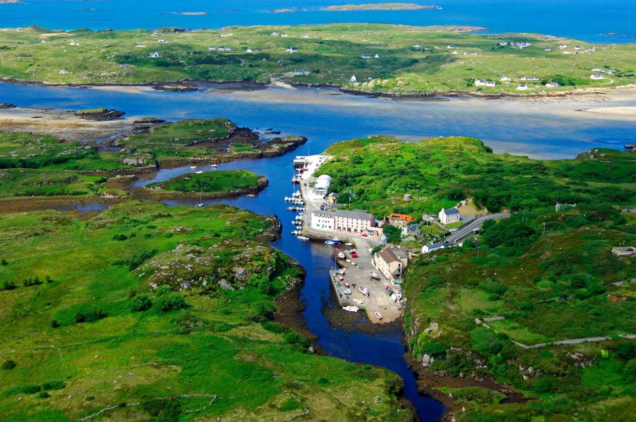 The Clady Hotel Bunbeg Bagian luar foto
